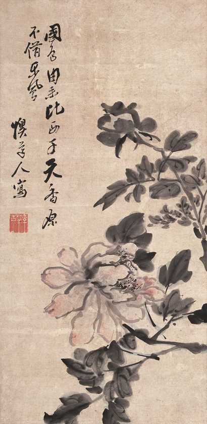 李复堂（款） 花卉 立轴